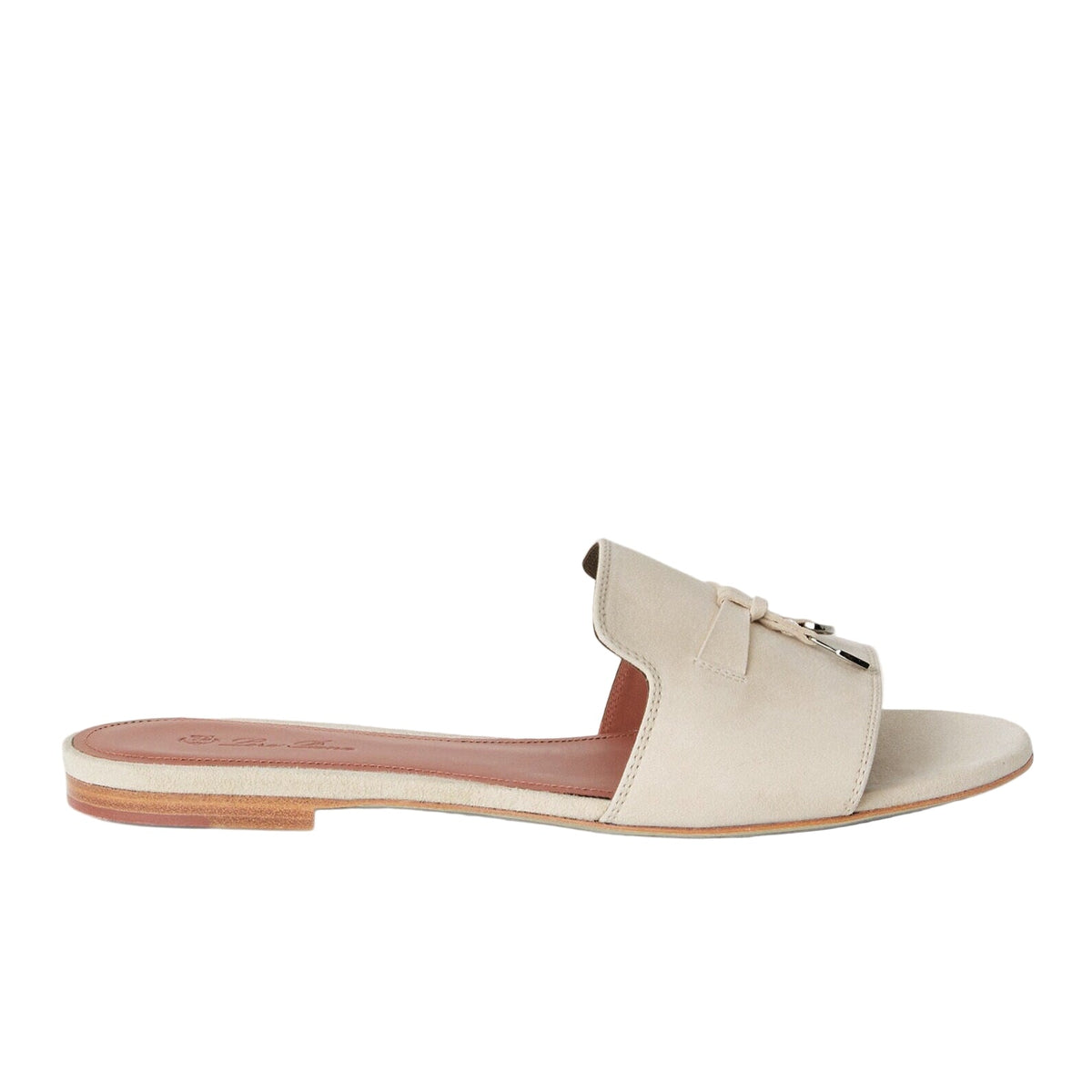 Loro Piana Summer Charms Sandal Pearl Powder 2