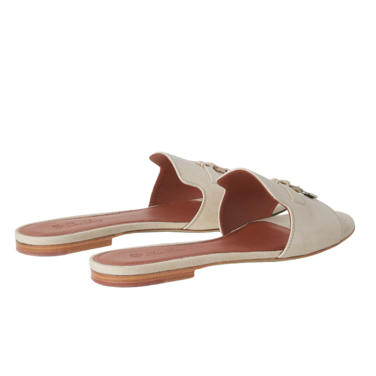 Loro Piana Summer Charms Sandal Pearl Powder 5