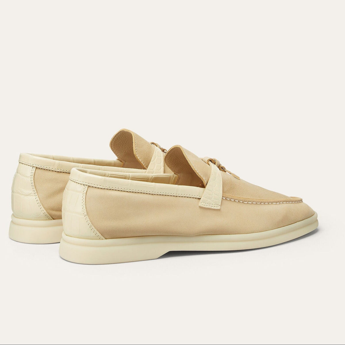 Loro Piana Summer Charms Walk Loafer Butter 3