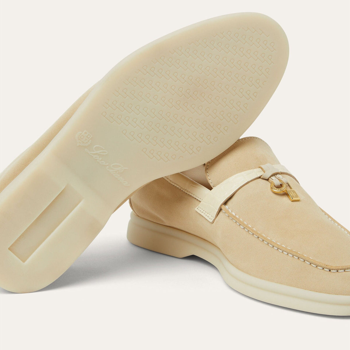 Loro Piana Summer Charms Walk Loafer Butter 4