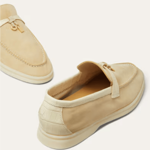 Loro Piana Summer Charms Walk Loafer Butter 5