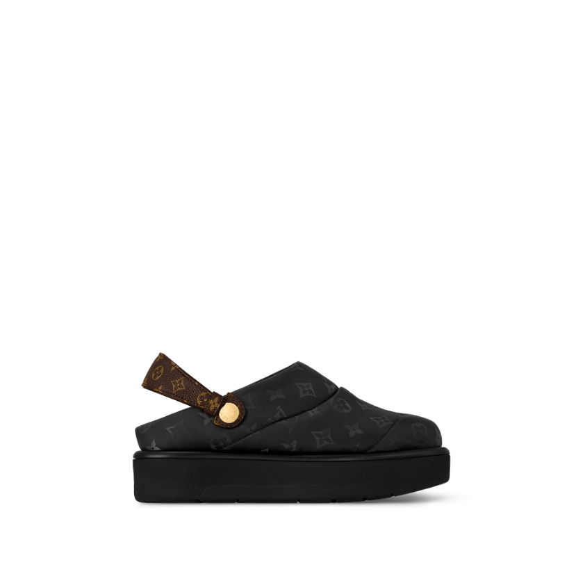 Louis Vuitton Aspen Platform Clog Black 2