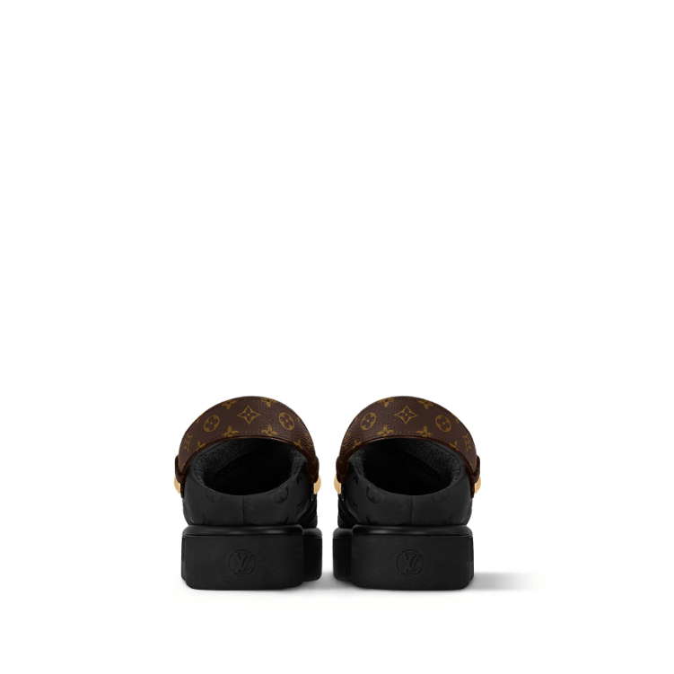 Louis Vuitton Aspen Platform Clog Black 3