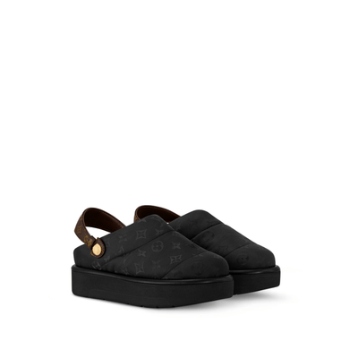 Louis Vuitton Aspen Platform Clog Black