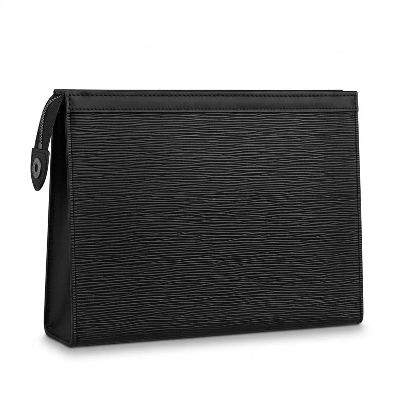 Louis Vuitton Black Epi Leather Clutch 2