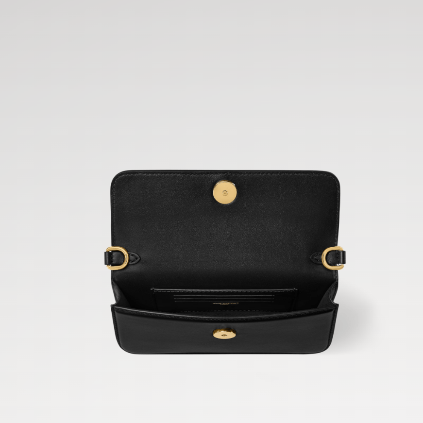 Louis Vuitton Bouncing Wallet On Chain LV Bloom – Black Crossbody Bag 3