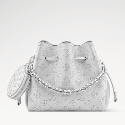 Louis Vuitton Chic Silver Bella Bag With Coin Pouch