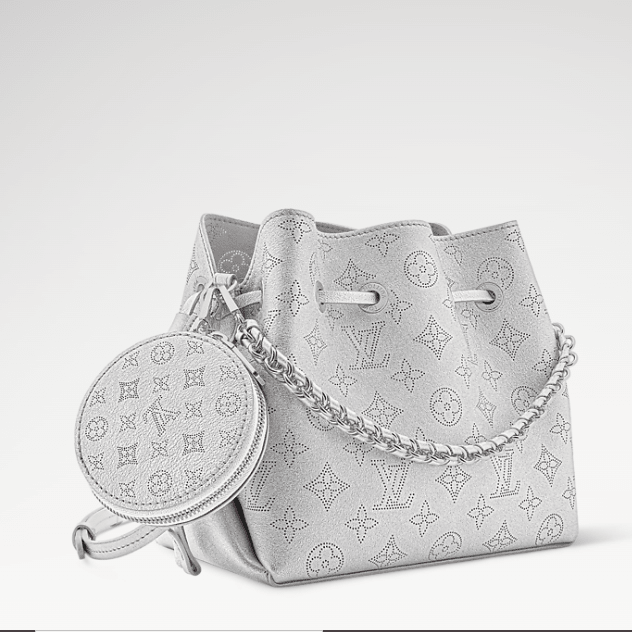 Louis Vuitton Chic Silver Bella Bag With Coin Pouch 2