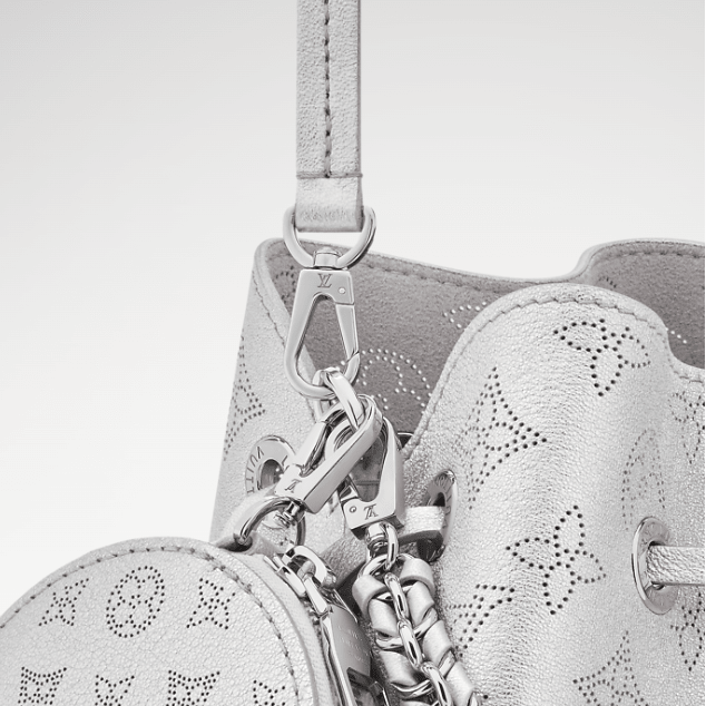 Louis Vuitton Chic Silver Bella Bag With Coin Pouch 4