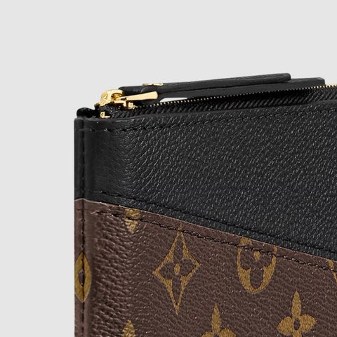 Louis Vuitton Daily Pouch Black Monogram Canvas Clutche - BEAUTY BAR