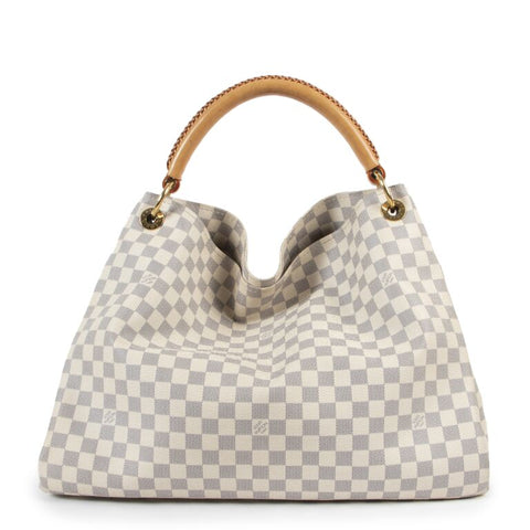 Louis Vuitton Damier Azur Canvas Artsy GM Shoulder Bag - BEAUTY BAR