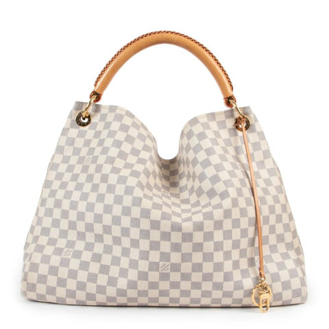 Louis Vuitton Damier Azur Canvas Artsy GM Shoulder Bag - BEAUTY BAR