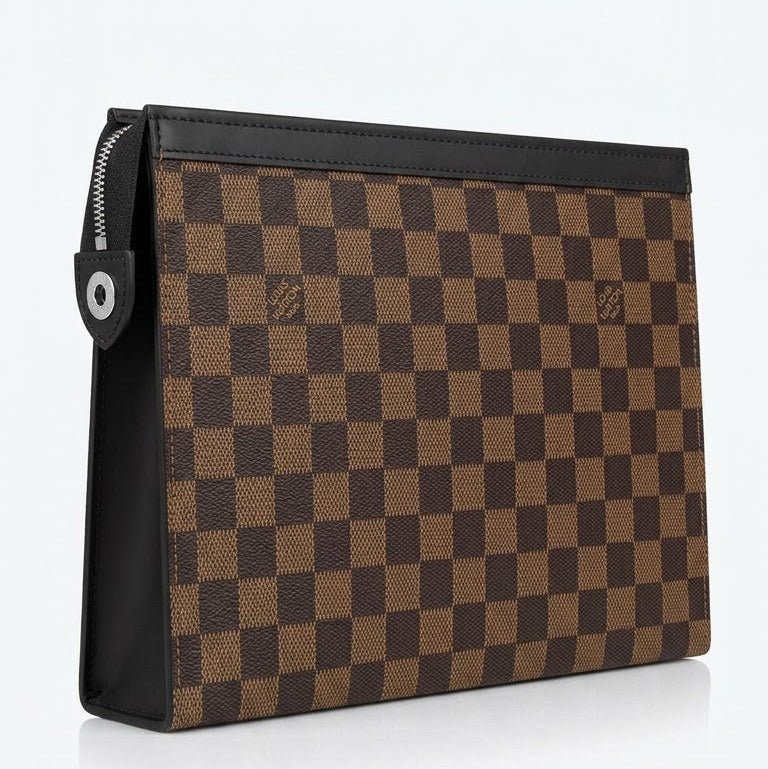 Louis Vuitton Damier Ebene Style Clutch 3