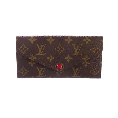 Louis Vuitton Emilie Wallet Monogram Fuchsia - BEAUTY BAR