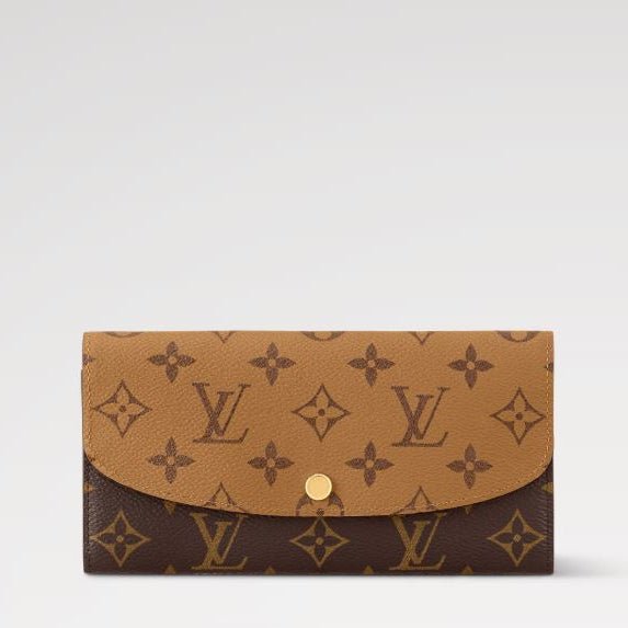 Louis Vuitton Emilie Wallet Monogram Reverse