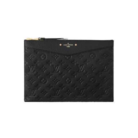 Louis Vuitton Empreinte Daily Pouch Black - BEAUTY BAR