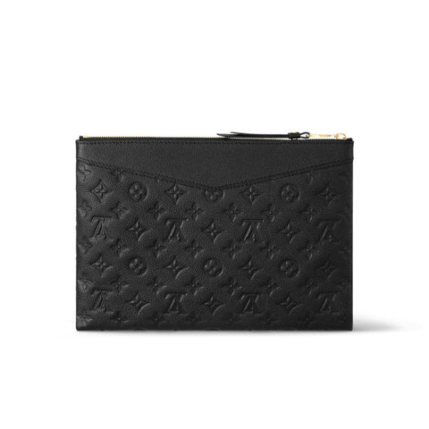 Louis Vuitton Empreinte Daily Pouch Black - BEAUTY BAR