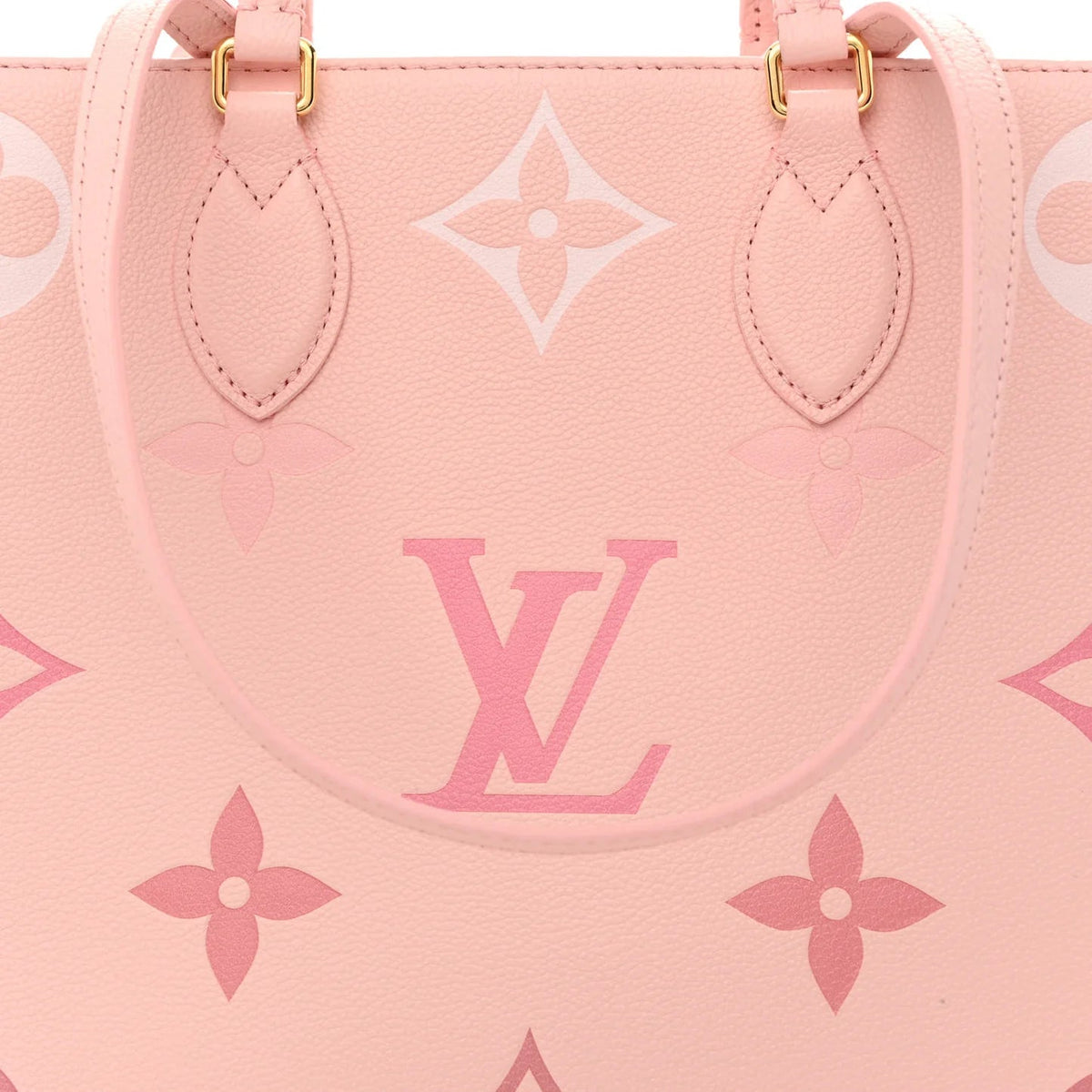 Louis Vuitton Leather Tote Bag Pink 4