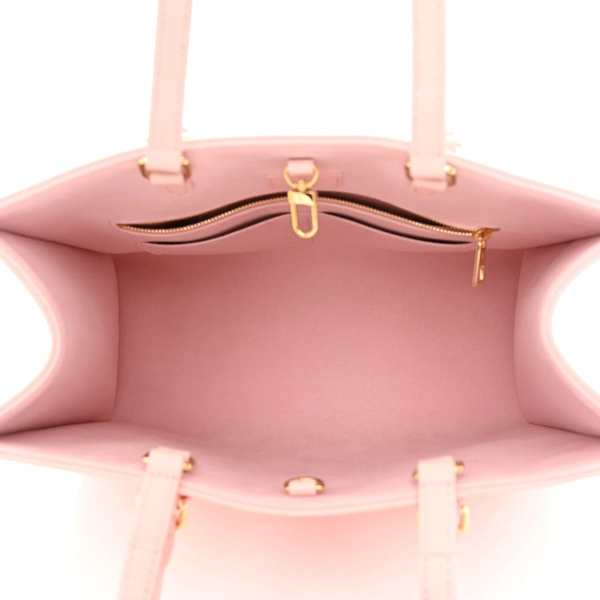 Louis Vuitton Leather Tote Bag Pink 5