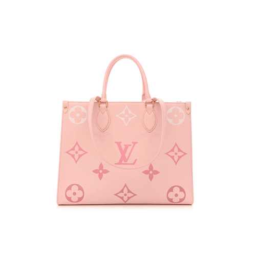 Louis Vuitton Leather Tote Bag Pink