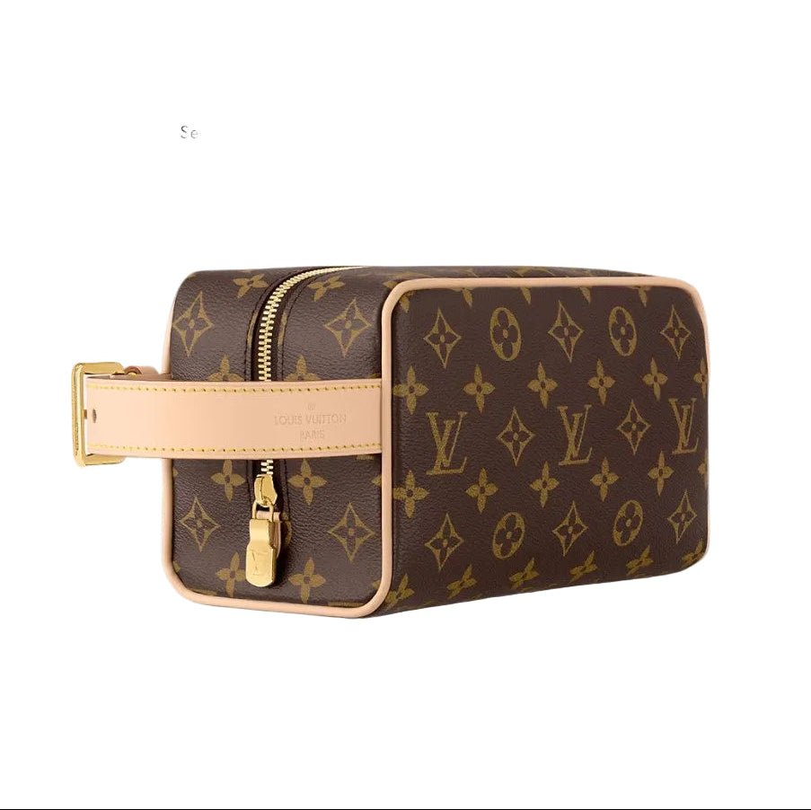 Louis Vuitton Locker Dopp Kit Brown Medium 3