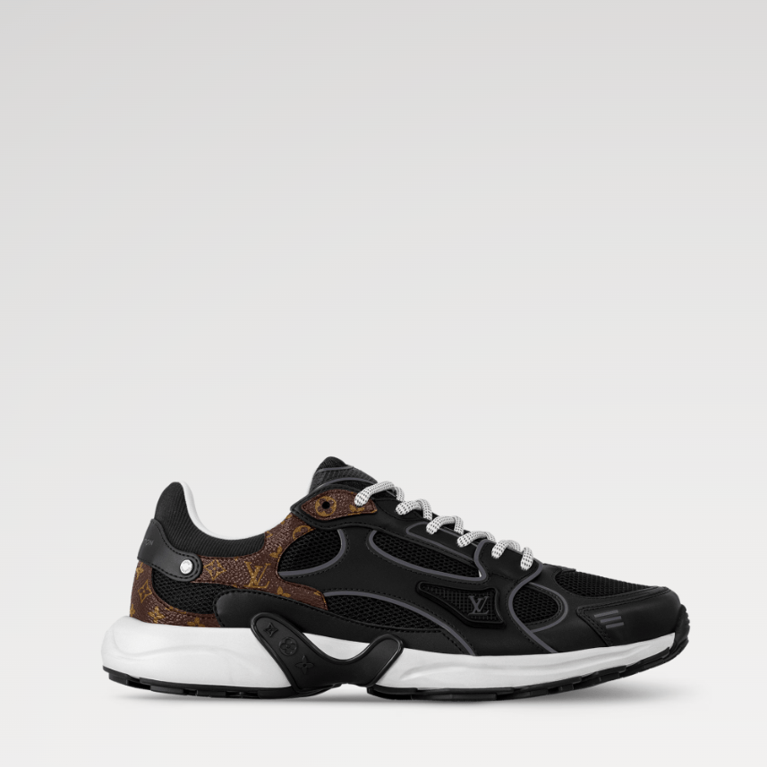 Louis Vuitton LV Olympia Sneaker – All-Black With Monogram Canvas 2