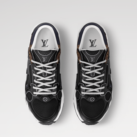 Louis Vuitton LV Olympia Sneaker – All - Black With Monogram Canvas - BEAUTY BAR