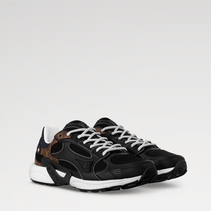 Louis Vuitton LV Olympia Sneaker – All-Black With Monogram Canvas 1