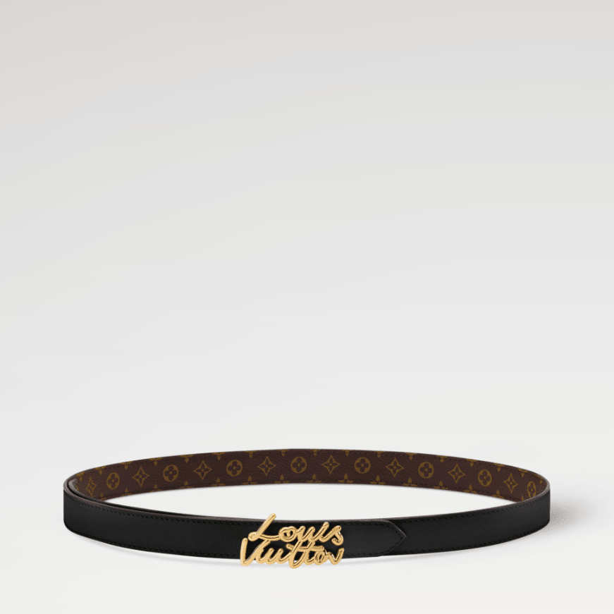 Louis Vuitton LV Script 20mm Reversible Belt 3