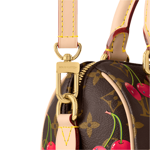 Louis Vuitton LV X TM Monogram Cerises Speedy Bandouliere 20 - BEAUTY BAR
