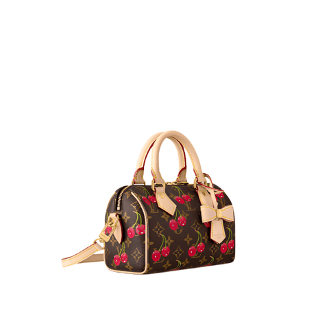 Louis Vuitton LV X TM Monogram Cerises Speedy Bandouliere 20 - BEAUTY BAR