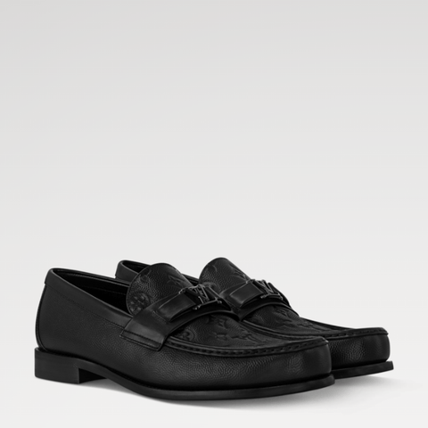 Louis Vuitton Men’s Shoe Loafer Major Black - BEAUTY BAR