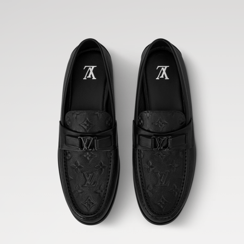 Louis Vuitton Men’s Shoe Loafer Major Black - BEAUTY BAR