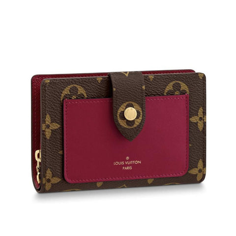 Louis Vuitton Monogram Canvas Fuchsia Juliette Compact Wallet - BEAUTY BAR