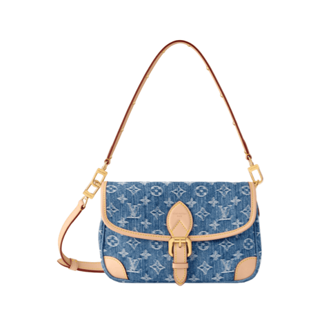 Louis Vuitton Monogram Denim Blue Bag - BEAUTY BAR