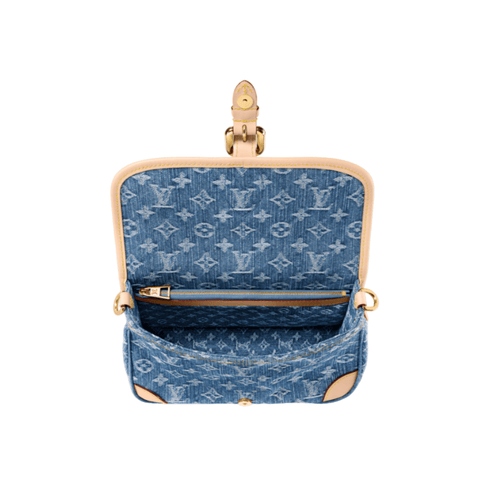 Louis Vuitton Monogram Denim Blue Bag - BEAUTY BAR