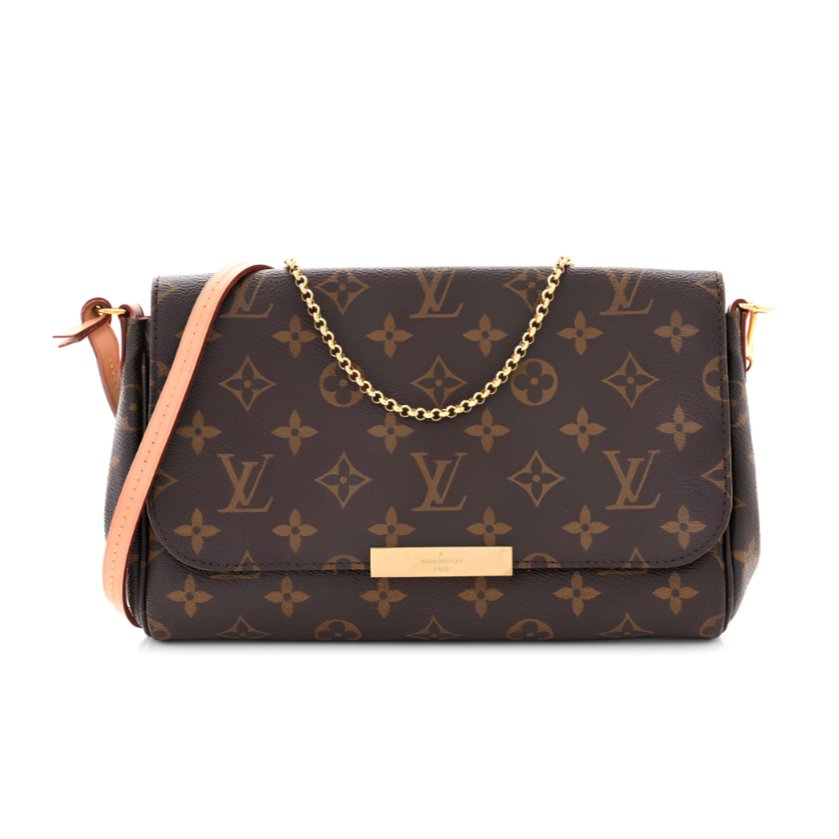 Louis Vuitton Monogram Favorite MM Brown Bag 1