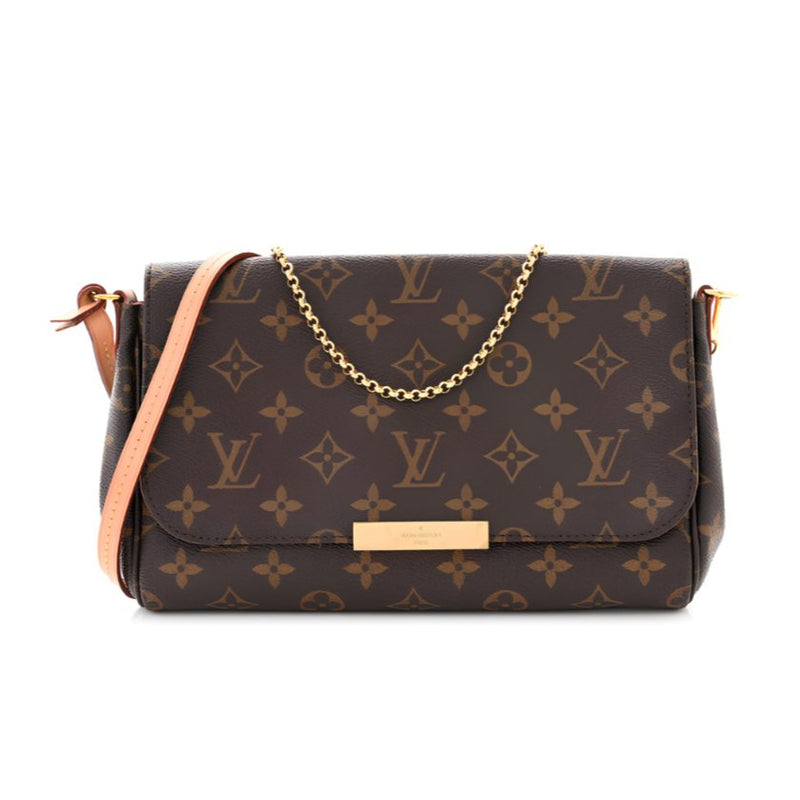 Louis Vuitton Monogram Favorite MM Brown Bag