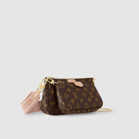 Louis Vuitton Multi Pochette Accessoires Monogram Canvas Rose Clair - BEAUTY BAR