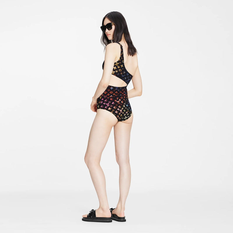 Louis Vuitton Neon Mahina Monogram One-piece Swimsuit 3