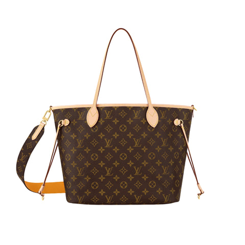 Louis Vuitton Neverfull Bandoulière Inside Out MM Monogram/Jaune Safran - BEAUTY BAR