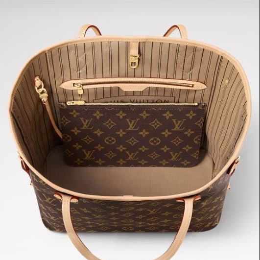 Louis Vuitton Neverfull MM Monogram Tote Bag 3