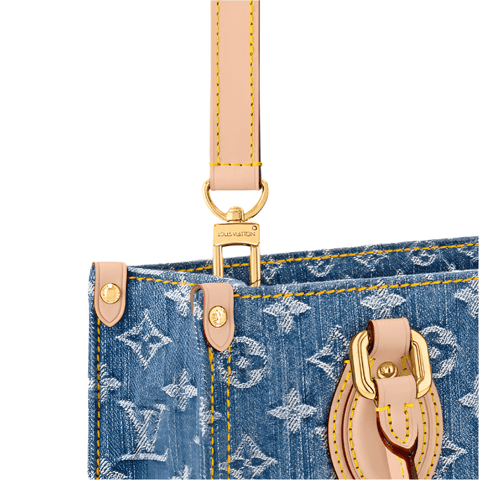 Louis Vuitton On The Go Monogram Denim - BEAUTY BAR