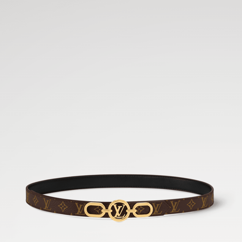 Louis Vuitton Reversible Belt In Monogram Canvas