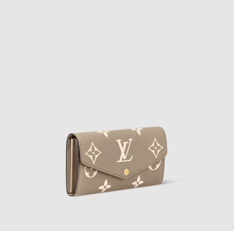 Louis Vuitton Sarah Wallet Tourterelle / Crème - BEAUTY BAR