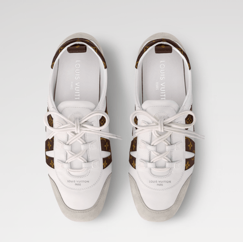 Louis Vuitton Sneakerina Luxury Women's Sneakers With Ballet - Inspired Style - BEAUTY BAR