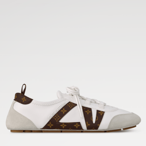 Louis Vuitton Sneakerina Luxury Women's Sneakers With Ballet - Inspired Style - BEAUTY BAR