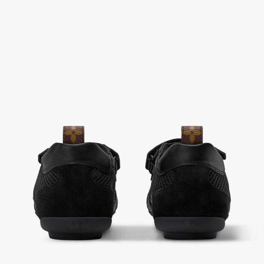 Louis Vuitton Sneakerina Mary Jane Black 5