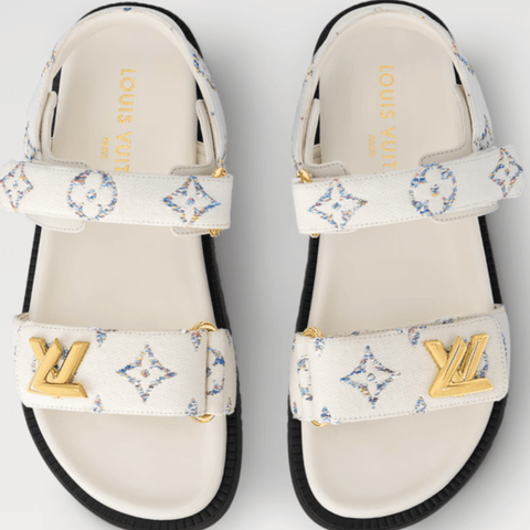 Louis Vuitton Sunset Flat Comfort Sandal - BEAUTY BAR