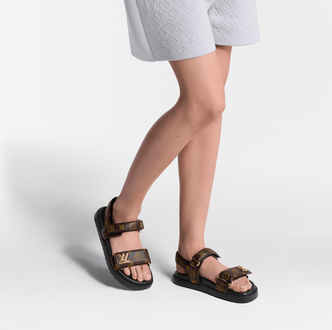 Louis Vuitton Sunset Flat Comfort Sandal - BEAUTY BAR